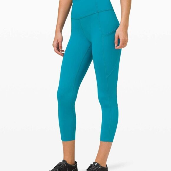 NWOT Lululemon Fast and Free High-Rise Crop 23" *Non-Reflective - Picture 1 of 15